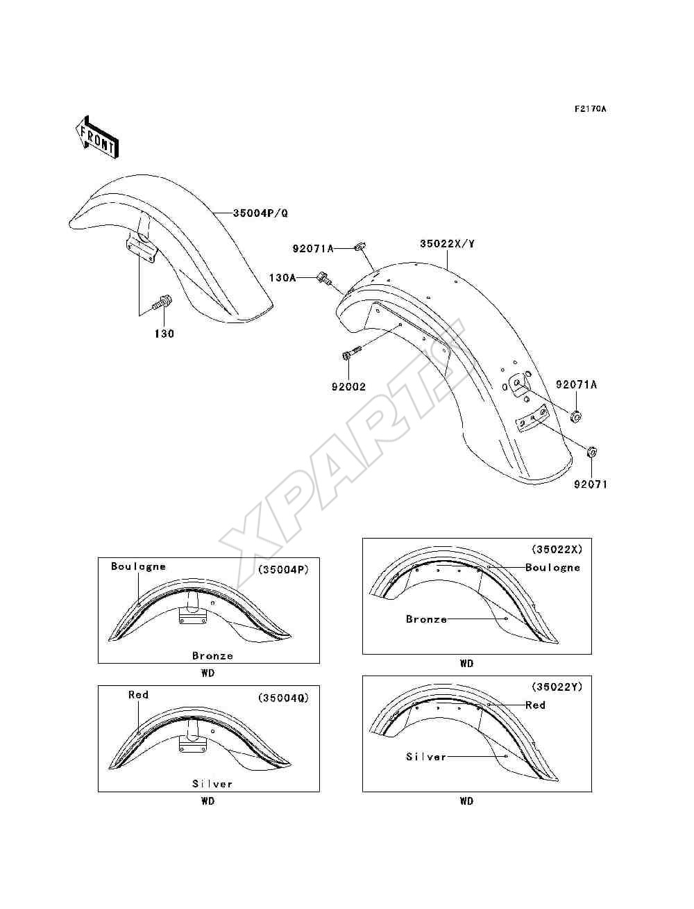Picture for category Fenders(VN1500-N3)