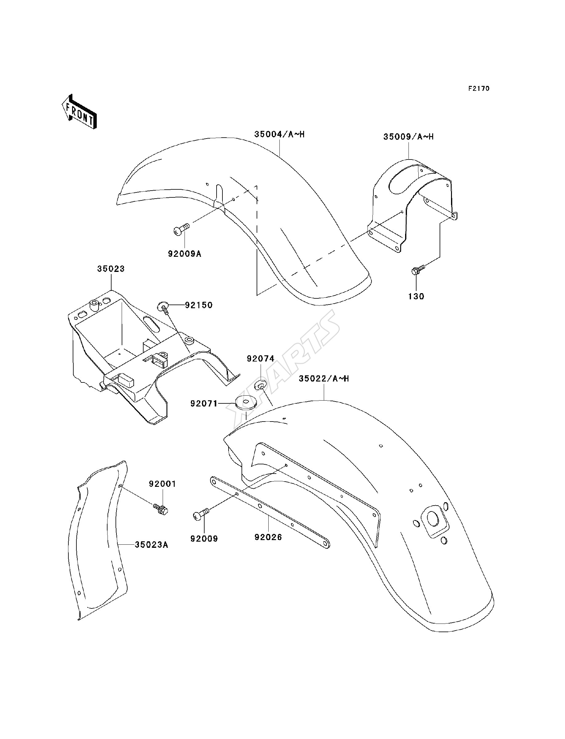 Billede til varegruppe Fenders(VN800-B1 / B2 / B3)