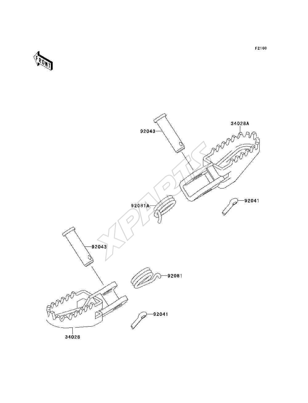 Billede til varegruppe Footrests