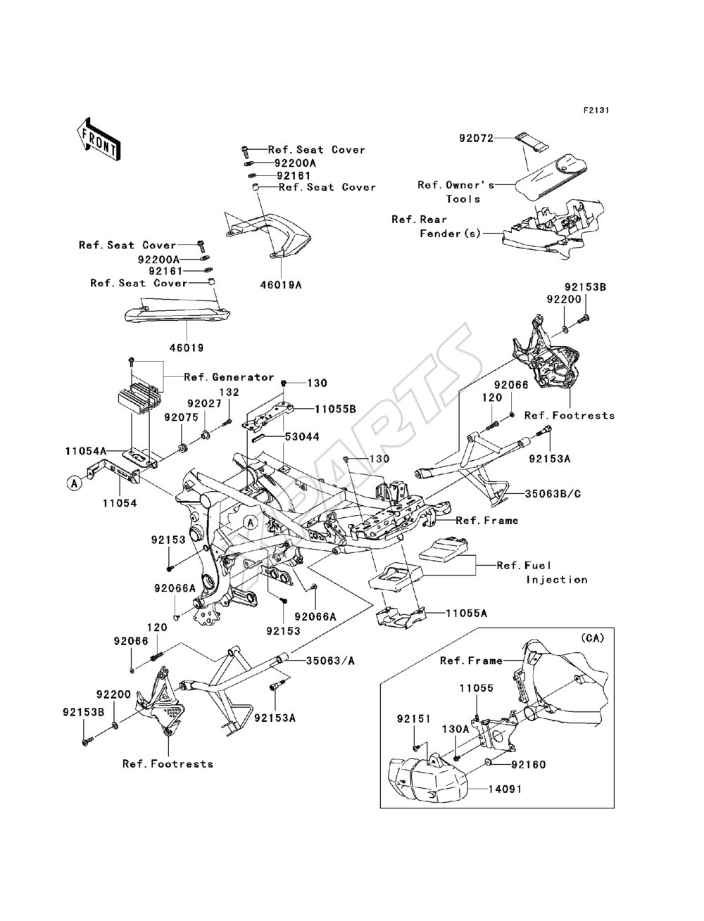 Billede til varegruppe Frame Fittings
