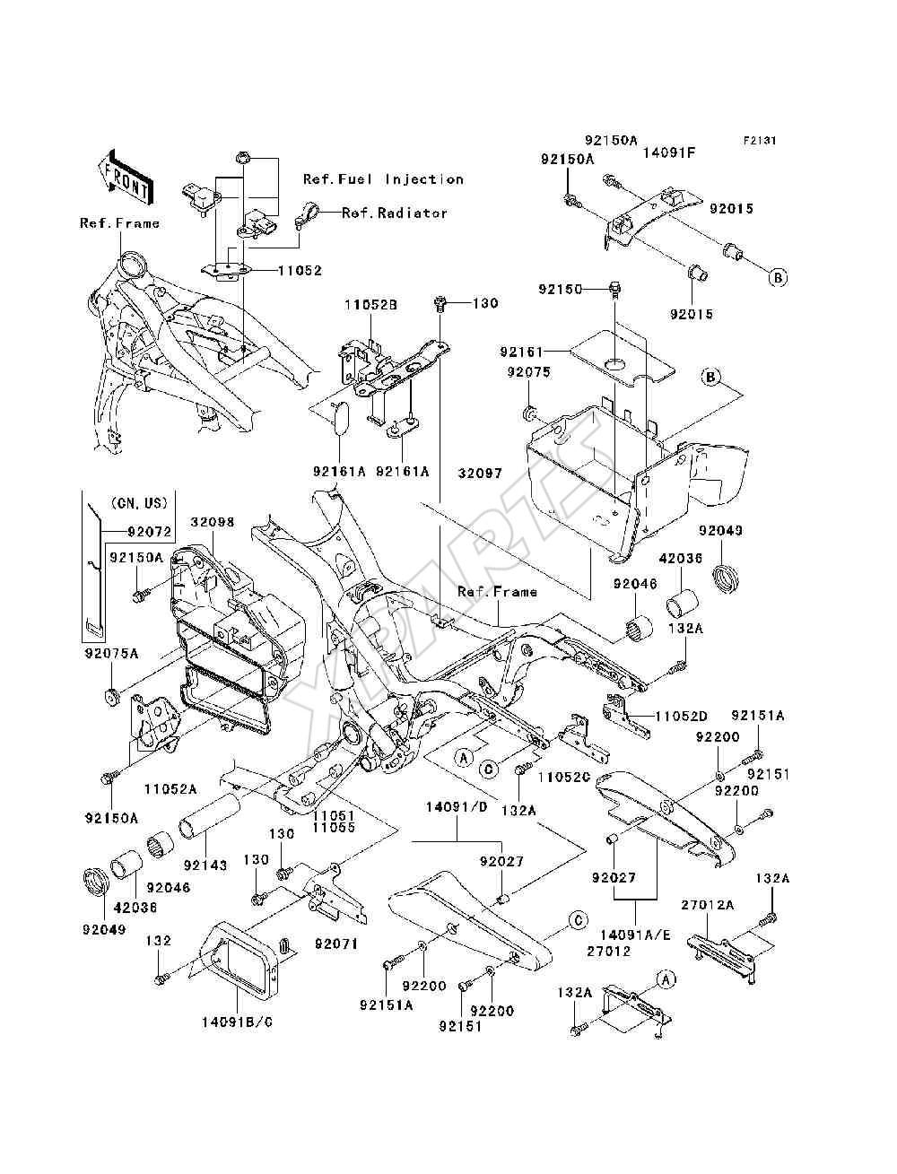 Billede til varegruppe Frame Fittings