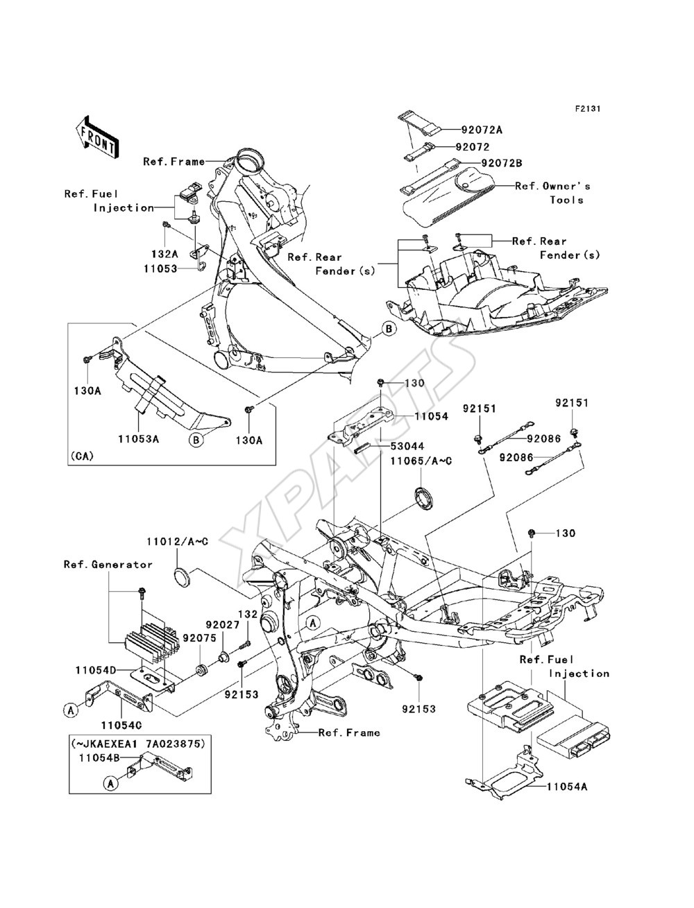 Billede til varegruppe Frame Fittings