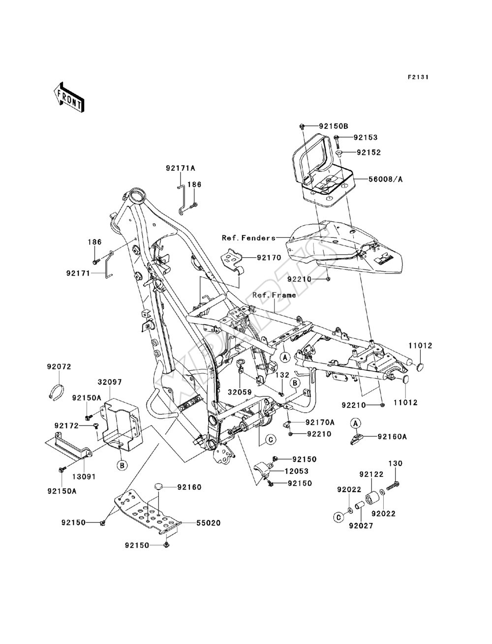 Billede til varegruppe Frame Fittings