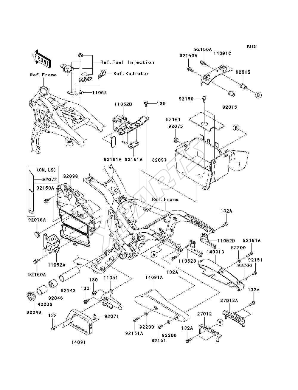 Billede til varegruppe Frame Fittings