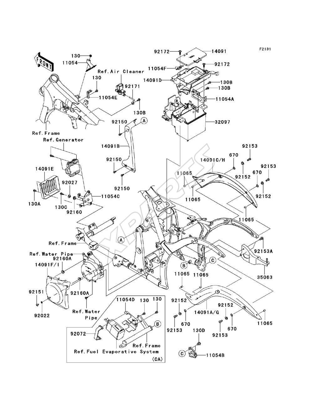 Billede til varegruppe Frame Fittings