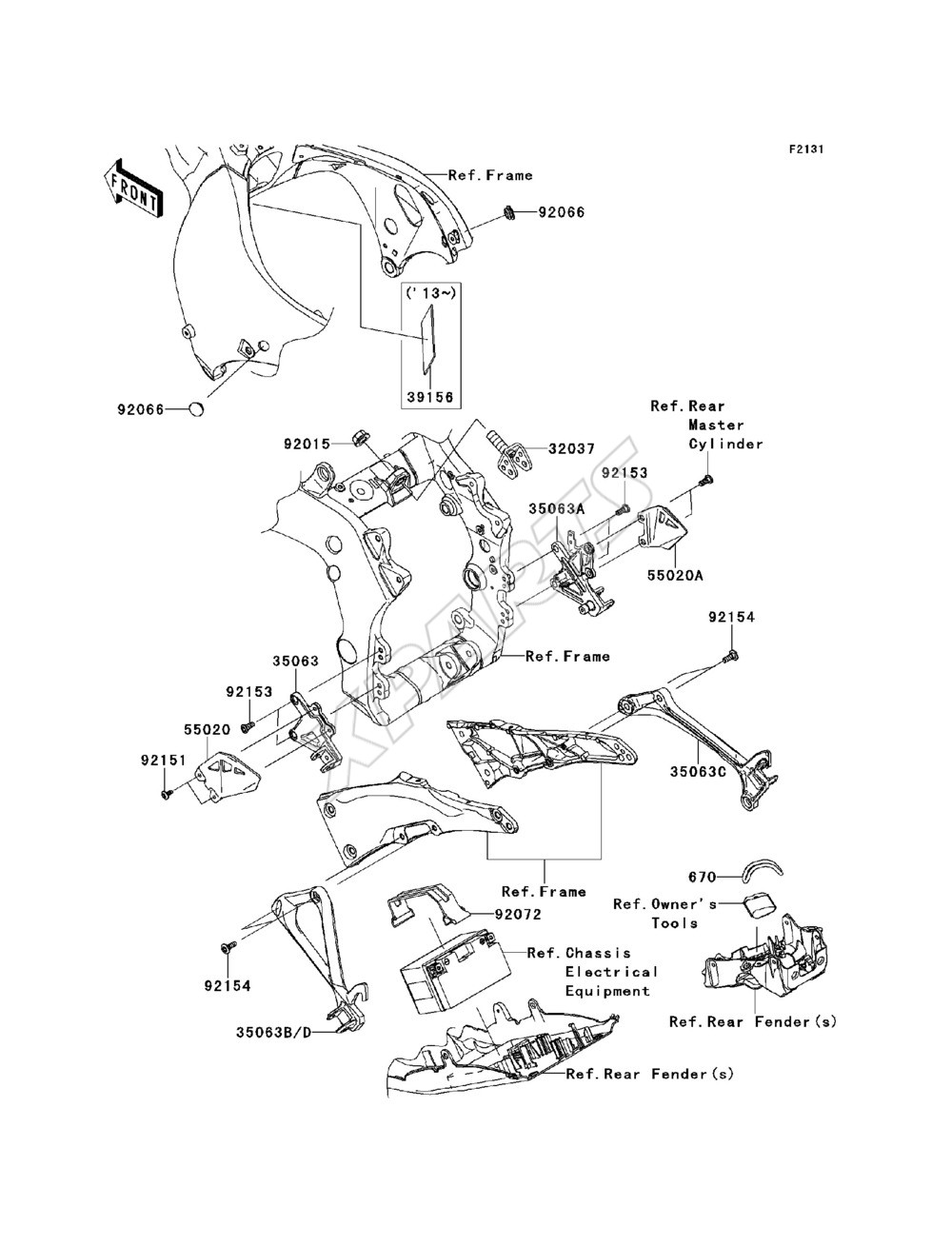 Billede til varegruppe Frame Fittings