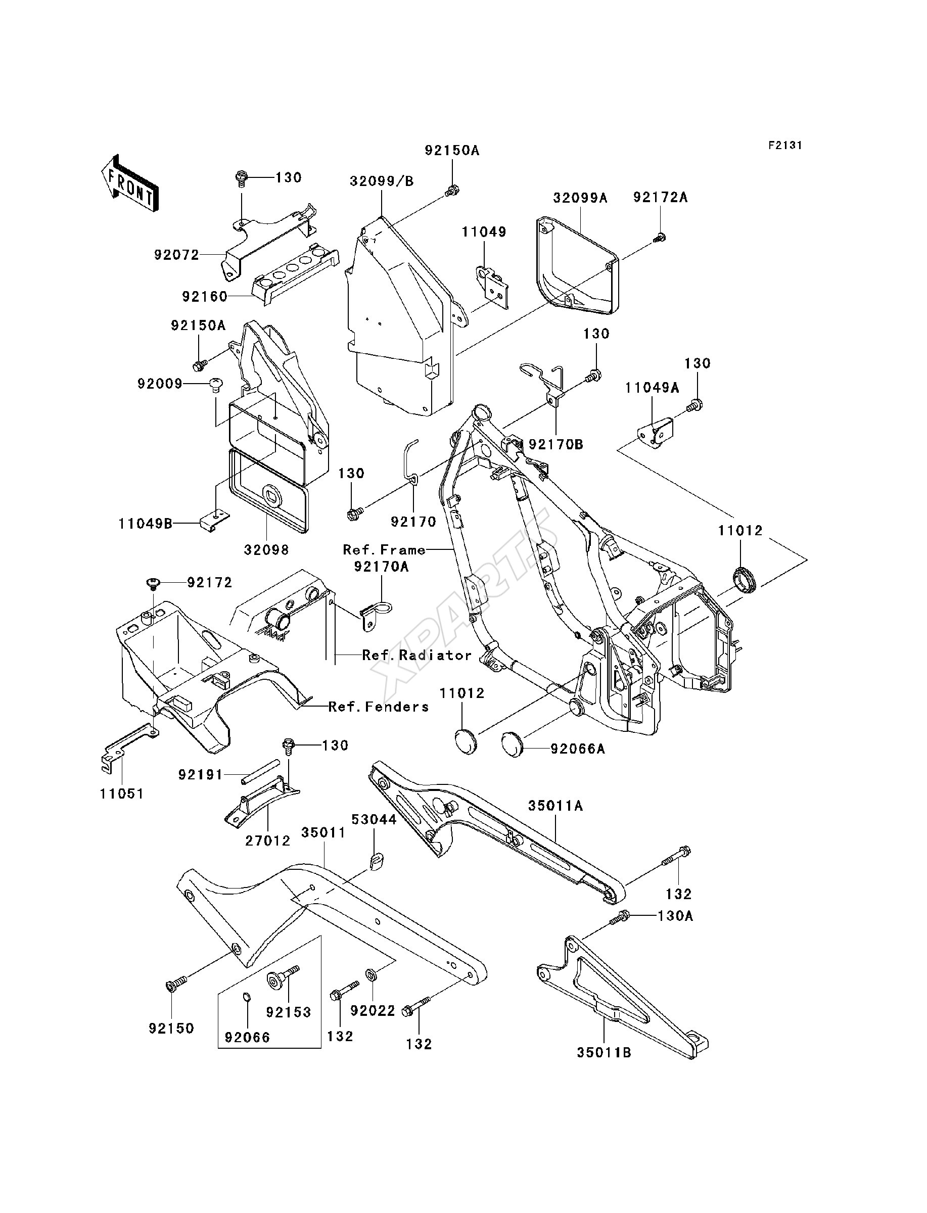 Billede til varegruppe Frame Fittings