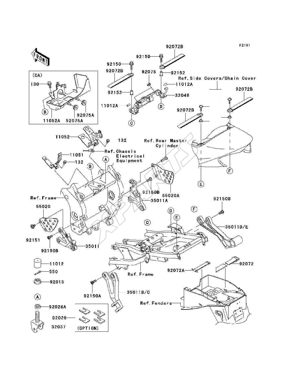 Billede til varegruppe Frame Fittings