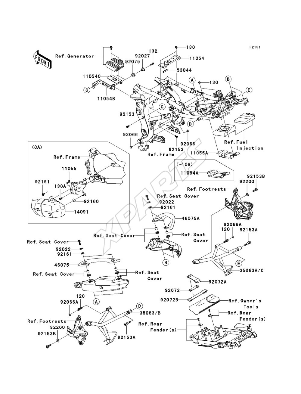 Billede til varegruppe Frame Fittings