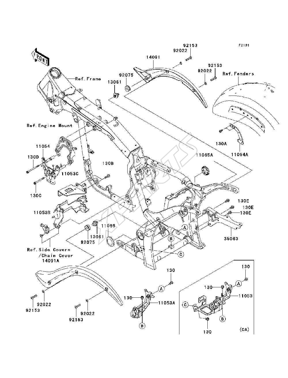 Billede til varegruppe Frame Fittings