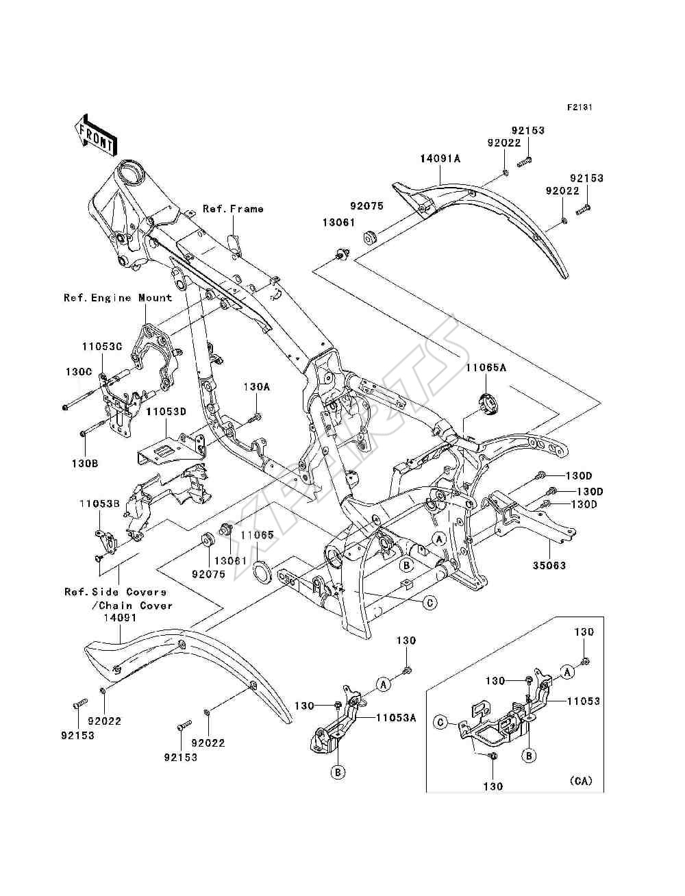 Billede til varegruppe Frame Fittings