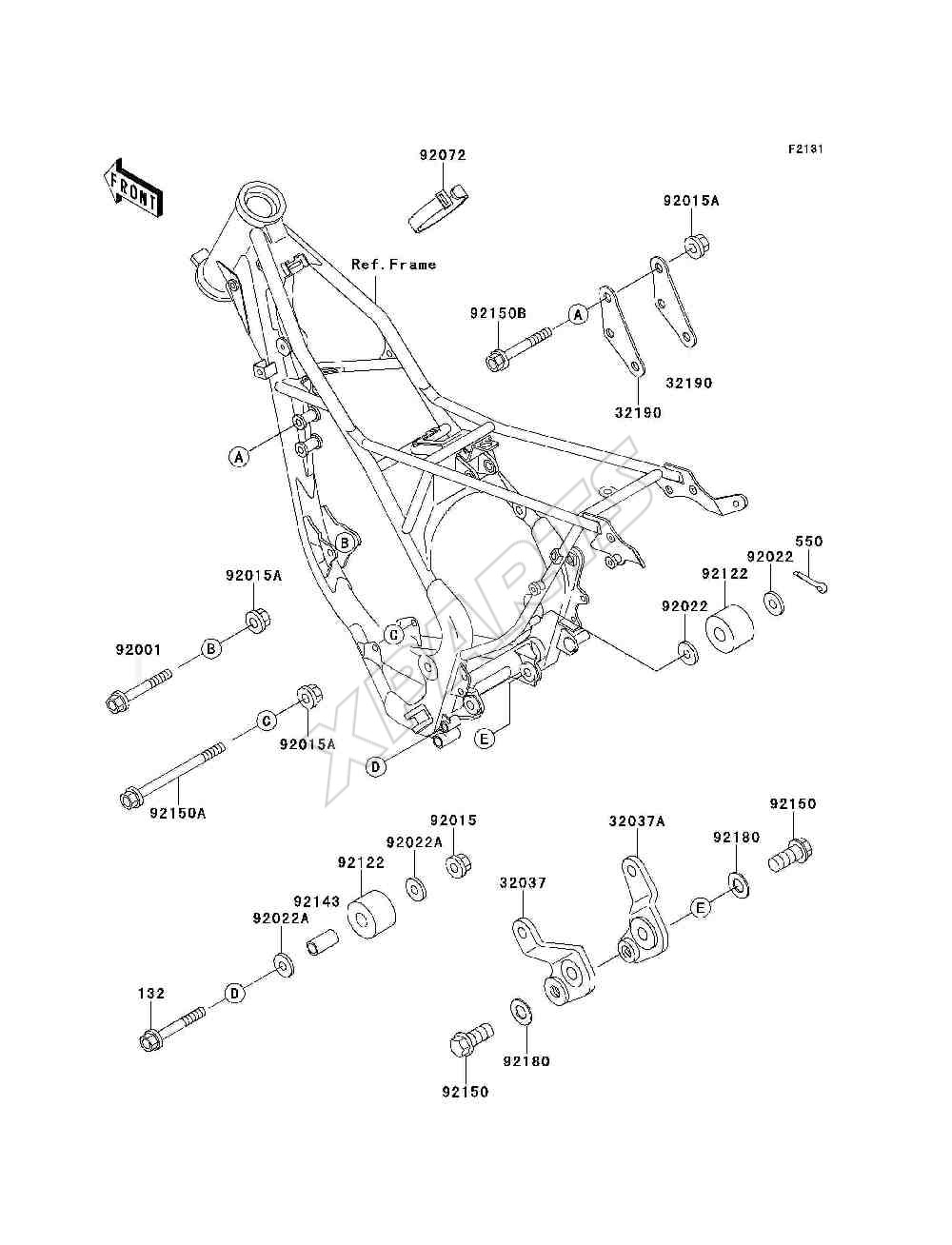 Billede til varegruppe Frame Fittings