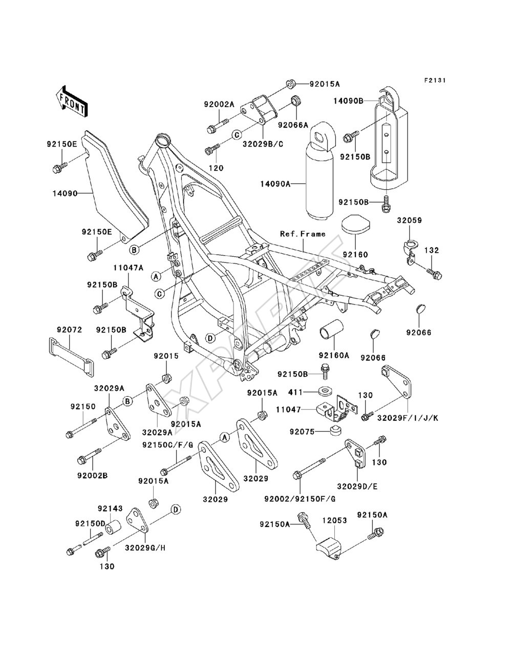 Billede til varegruppe Frame Fittings