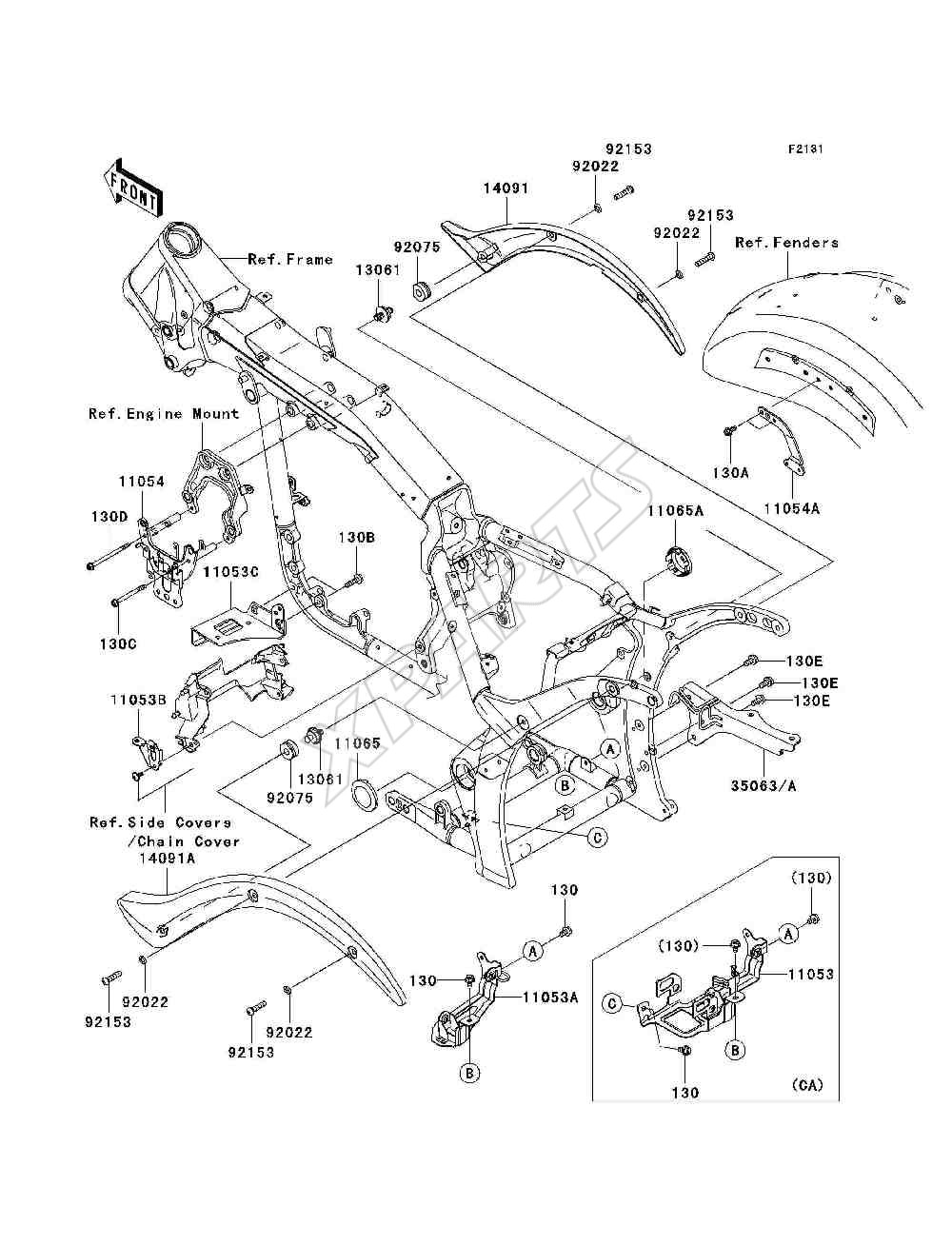 Billede til varegruppe Frame Fittings