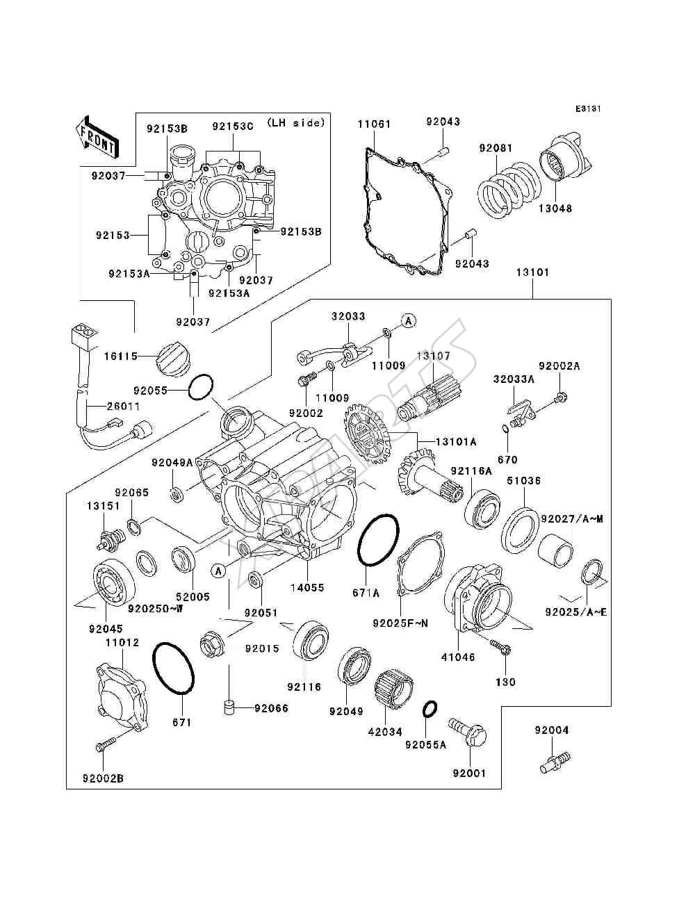 Billede til varegruppe Front Bevel Gear