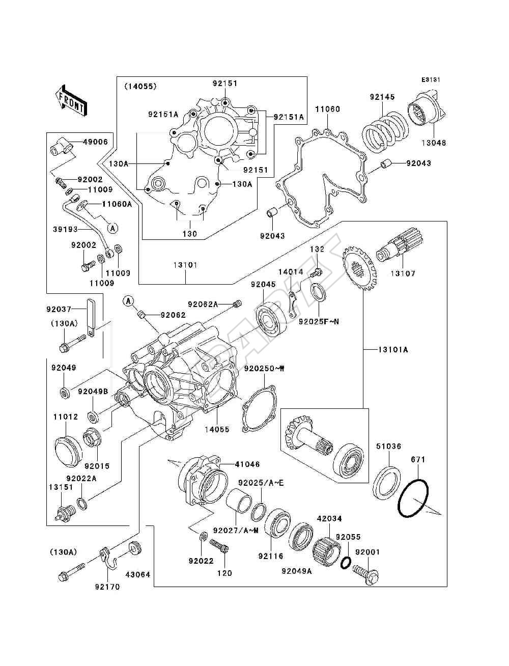 Billede til varegruppe Front Bevel Gear