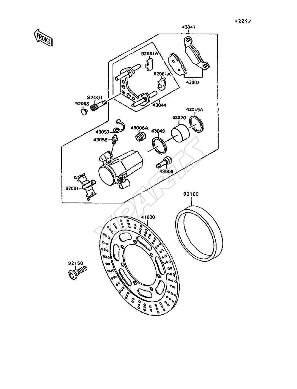 Billede til varegruppe Front Brake