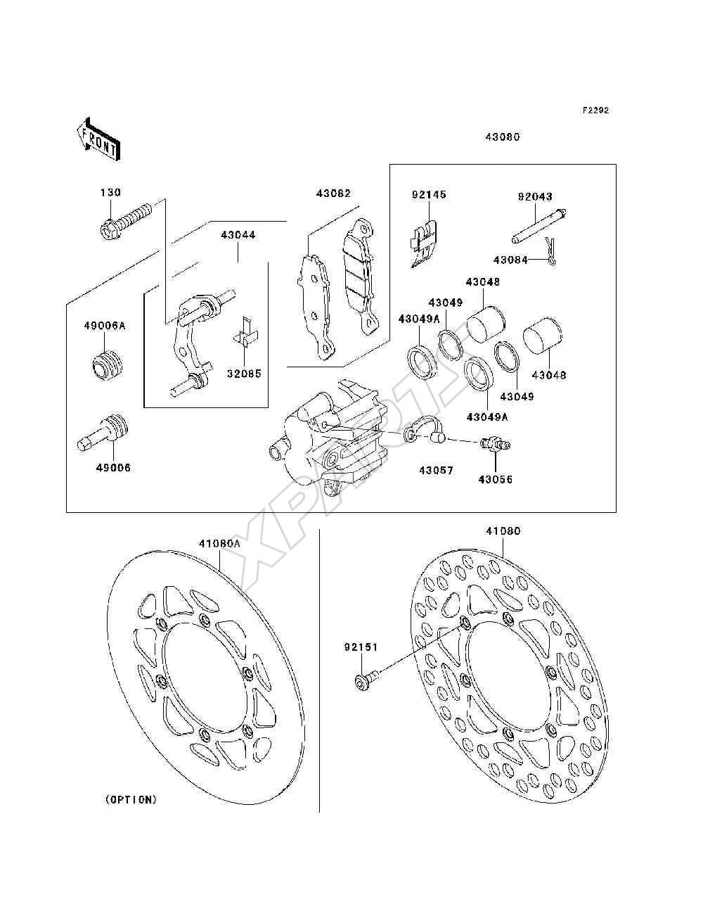 Billede til varegruppe Front Brake