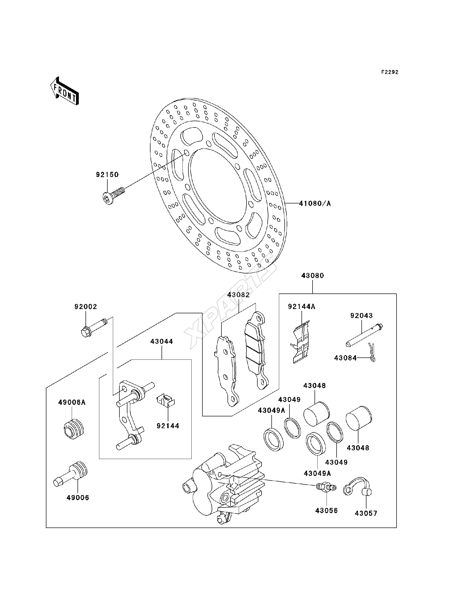 Billede til varegruppe Front Brake