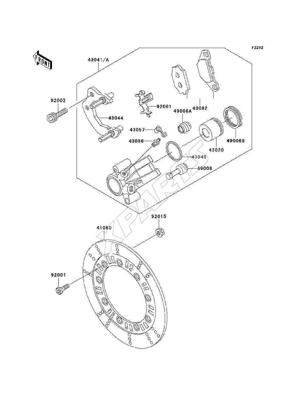 Billede til varegruppe Front Brake