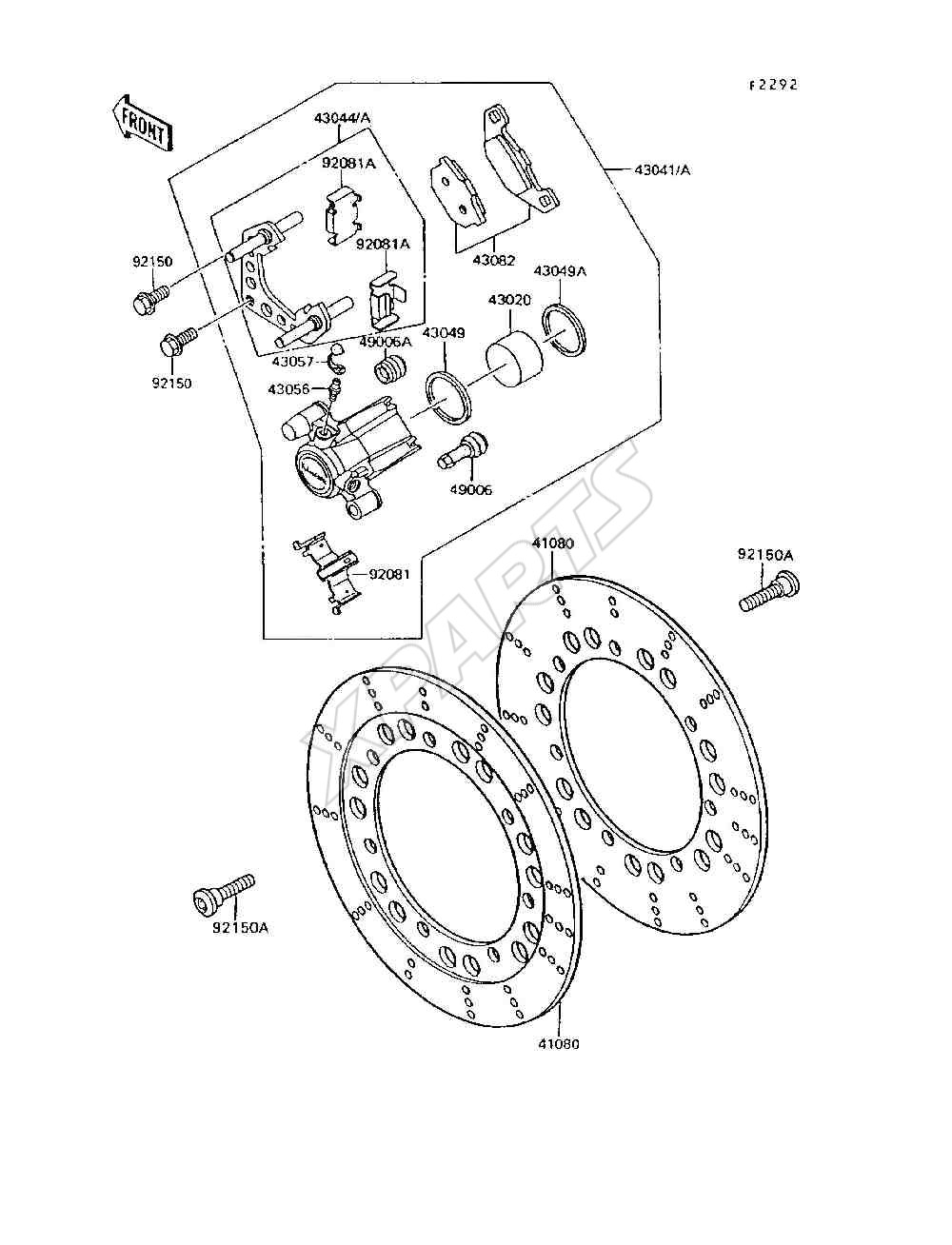 Billede til varegruppe Front Brake