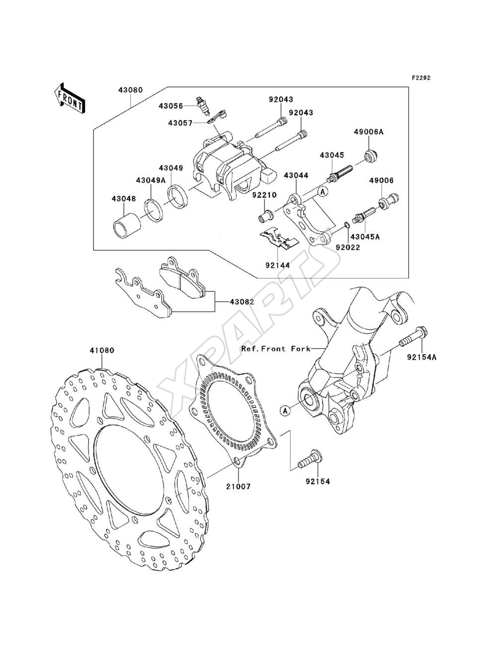 Billede til varegruppe Front Brake