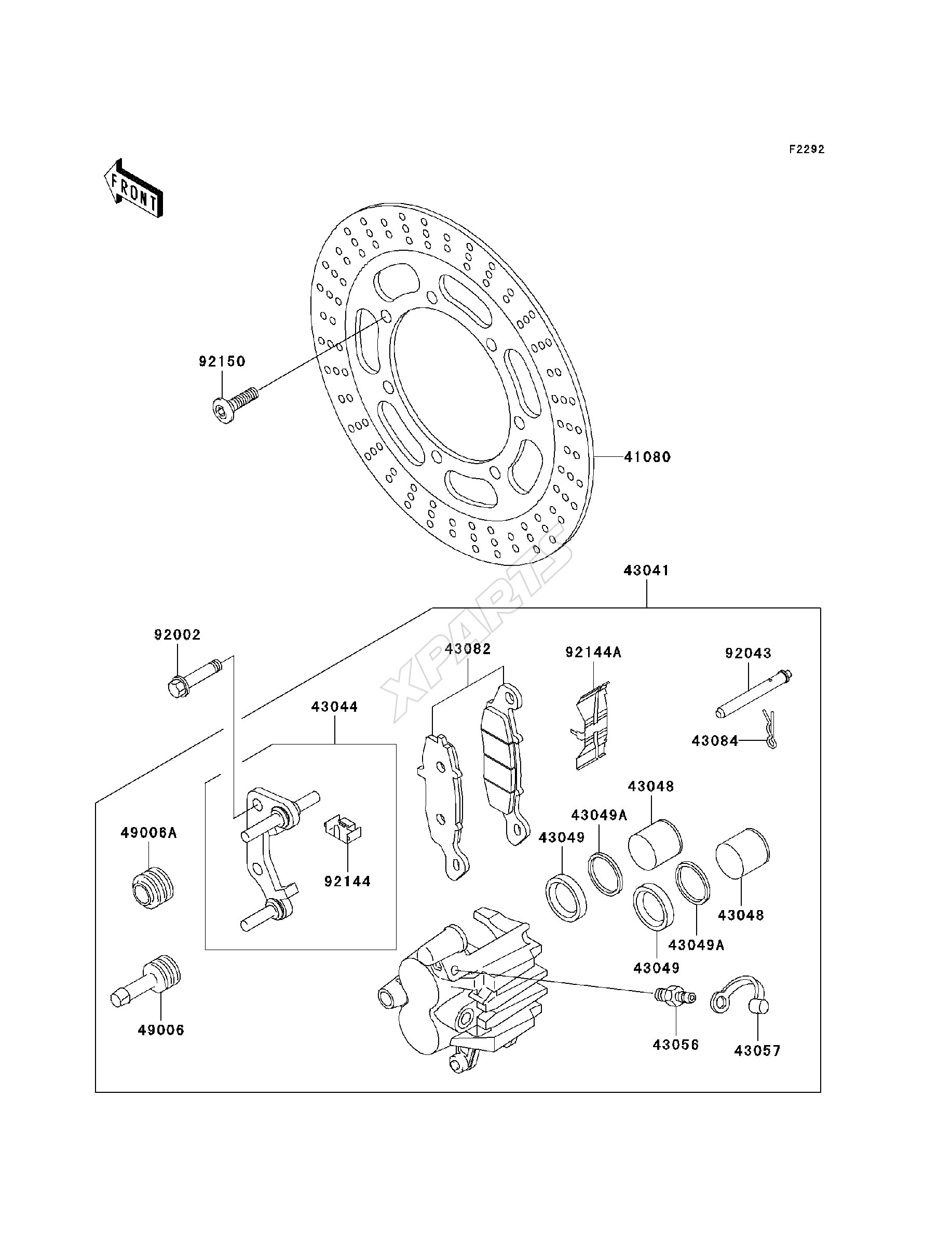 Billede til varegruppe Front Brake