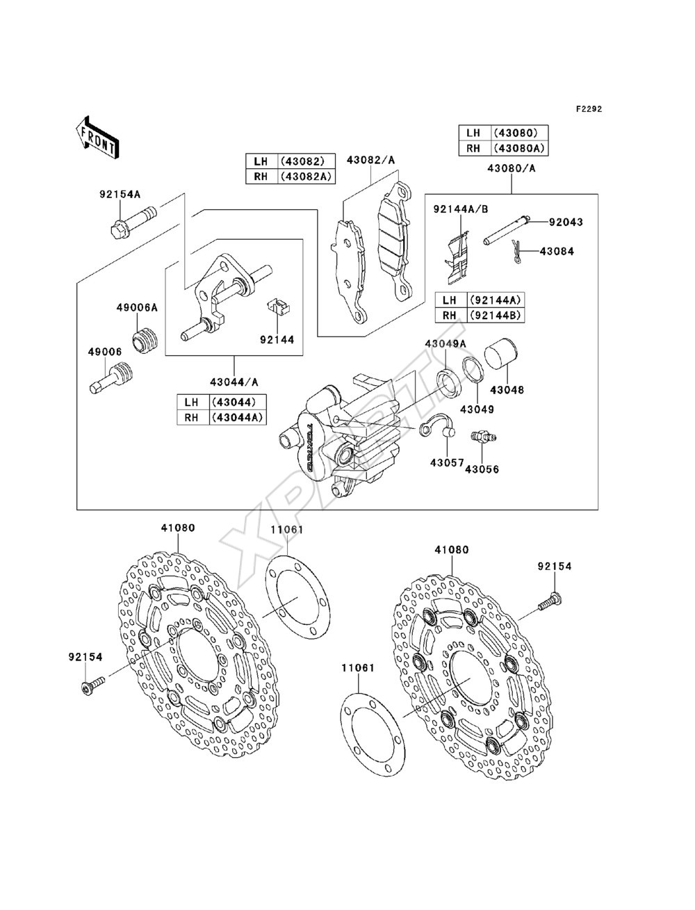 Billede til varegruppe Front Brake