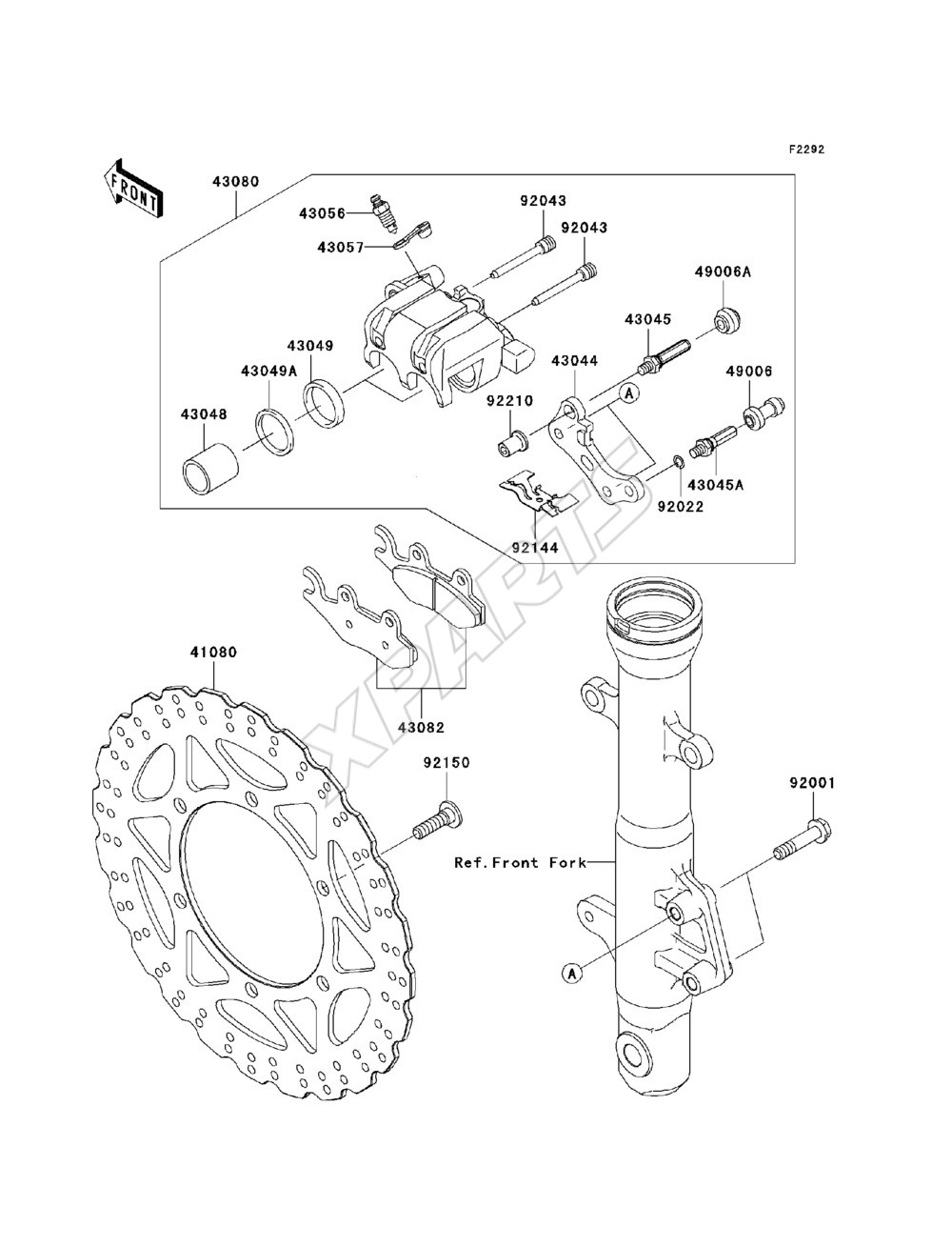 Billede til varegruppe Front Brake