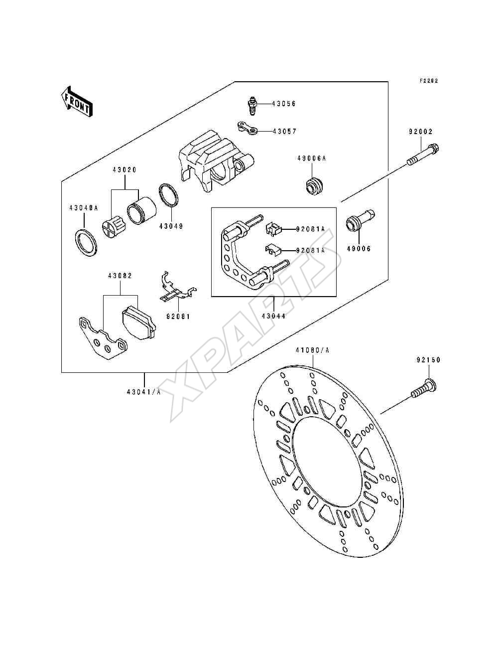 Billede til varegruppe Front Brake