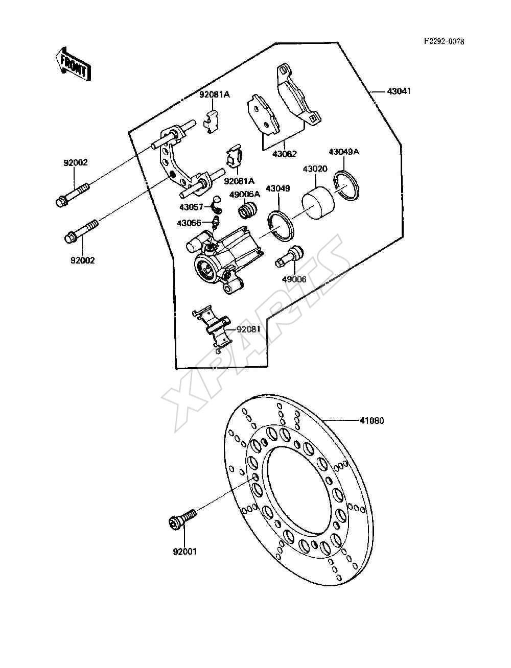 Billede til varegruppe Front Brake