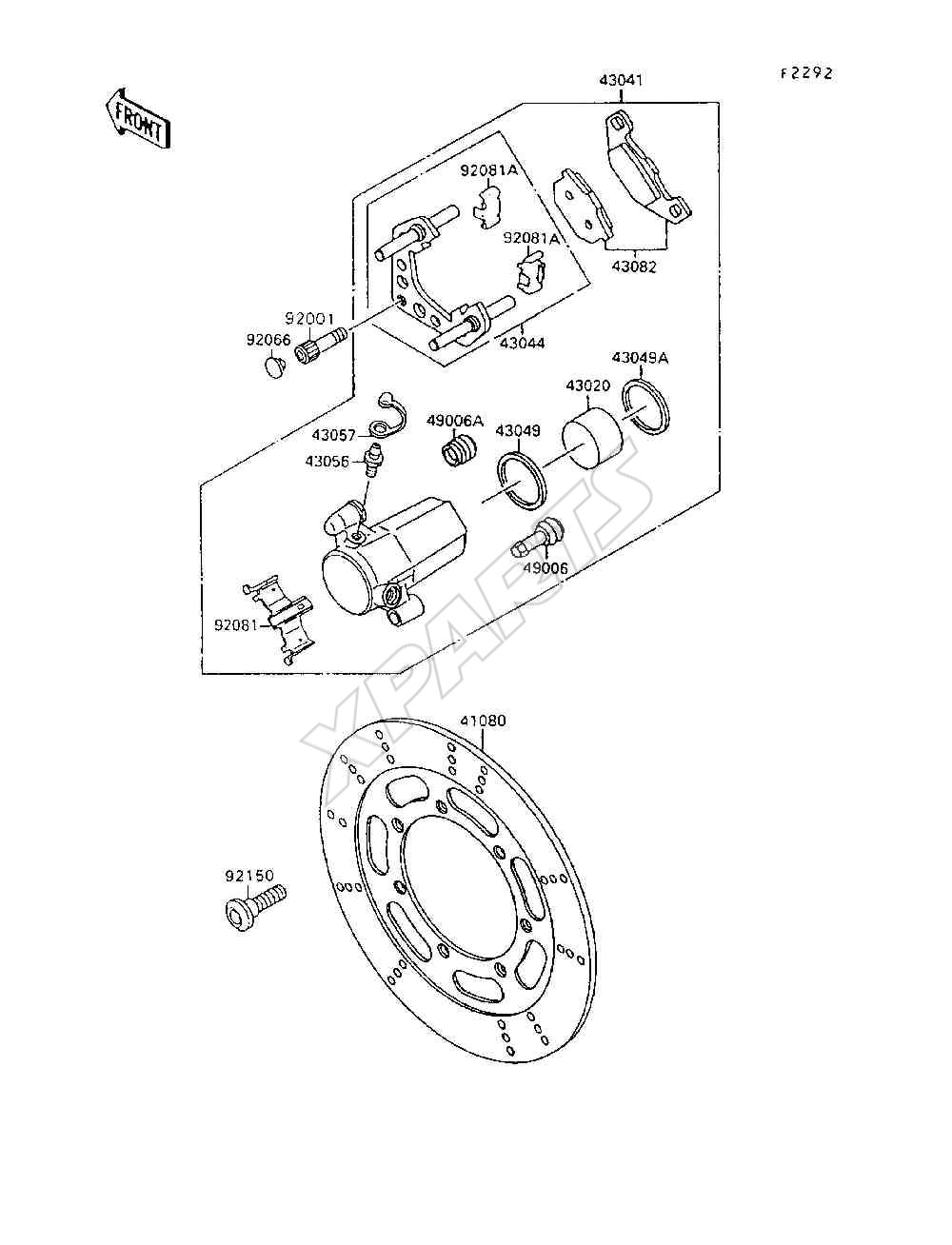 Billede til varegruppe Front Brake