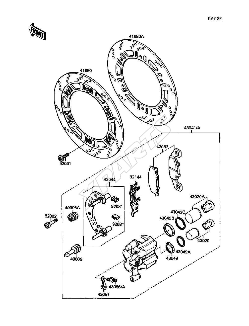 Billede til varegruppe Front Brake
