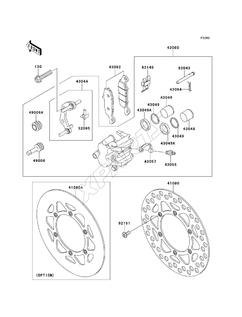 Billede til varegruppe Front Brake