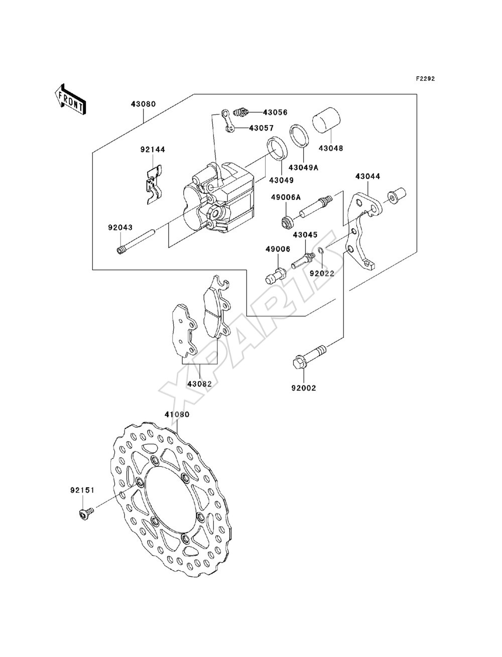 Billede til varegruppe Front Brake