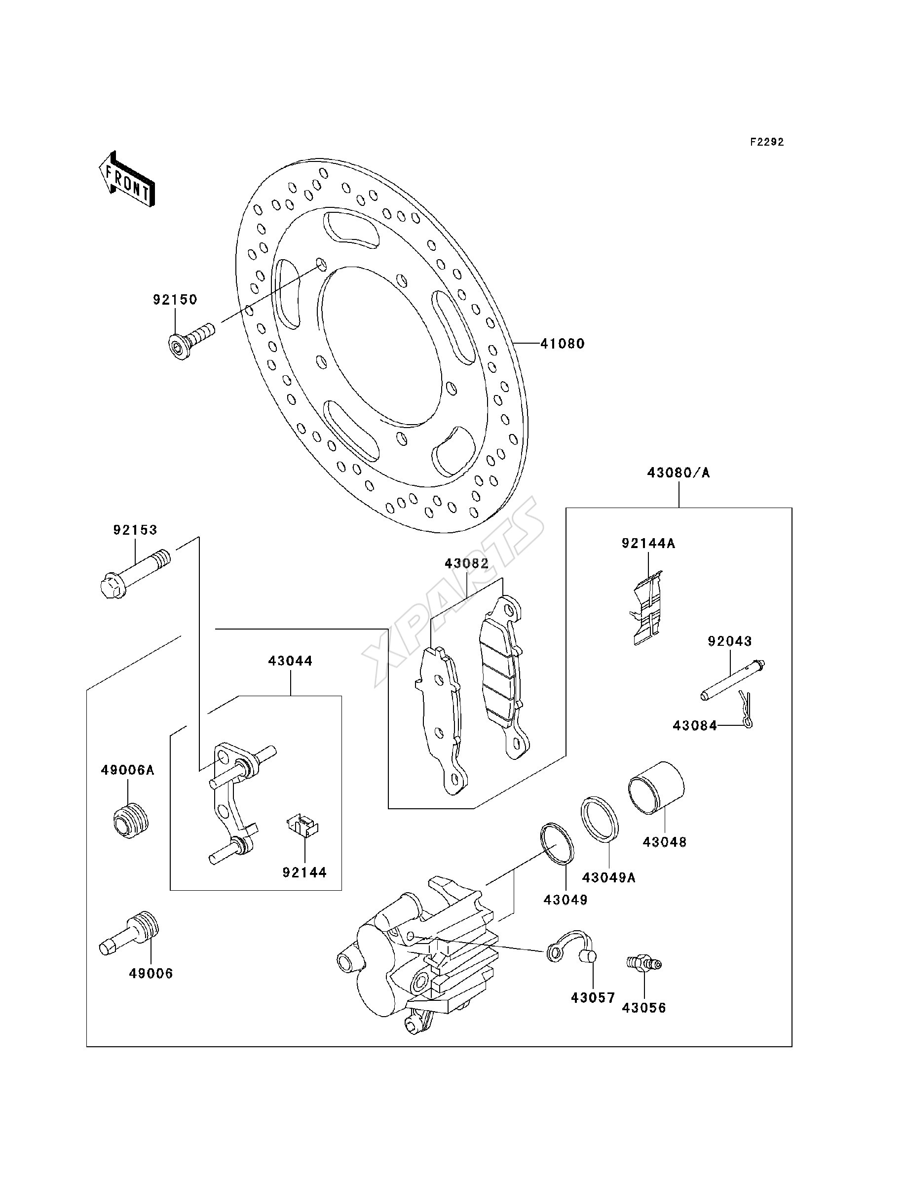 Billede til varegruppe Front Brake