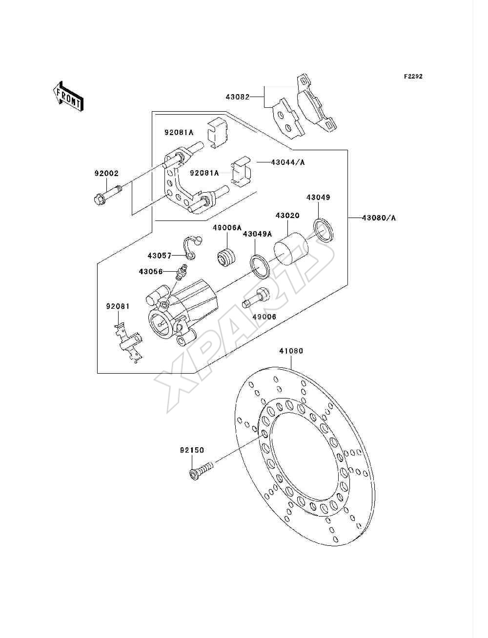 Billede til varegruppe Front Brake