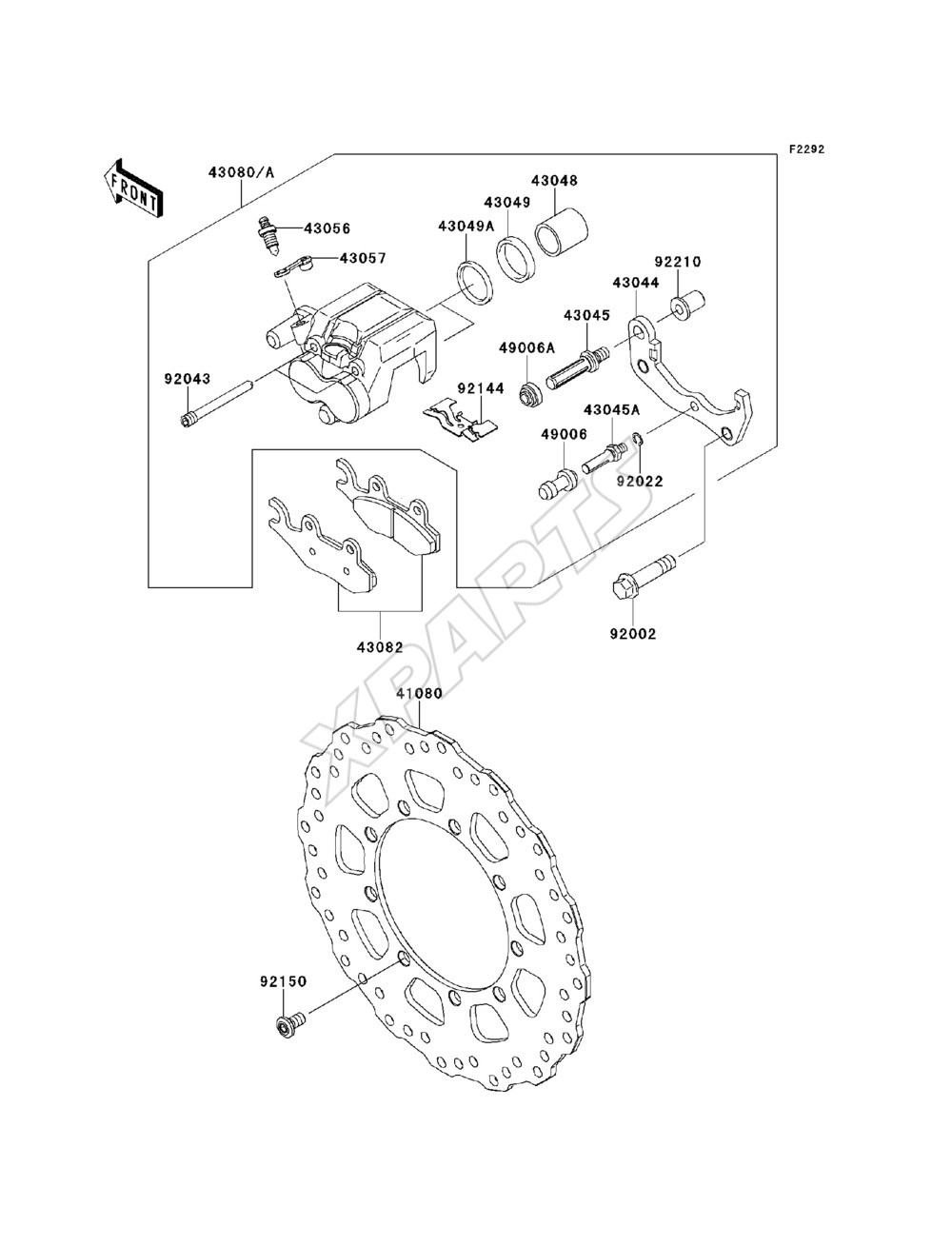 Billede til varegruppe Front Brake