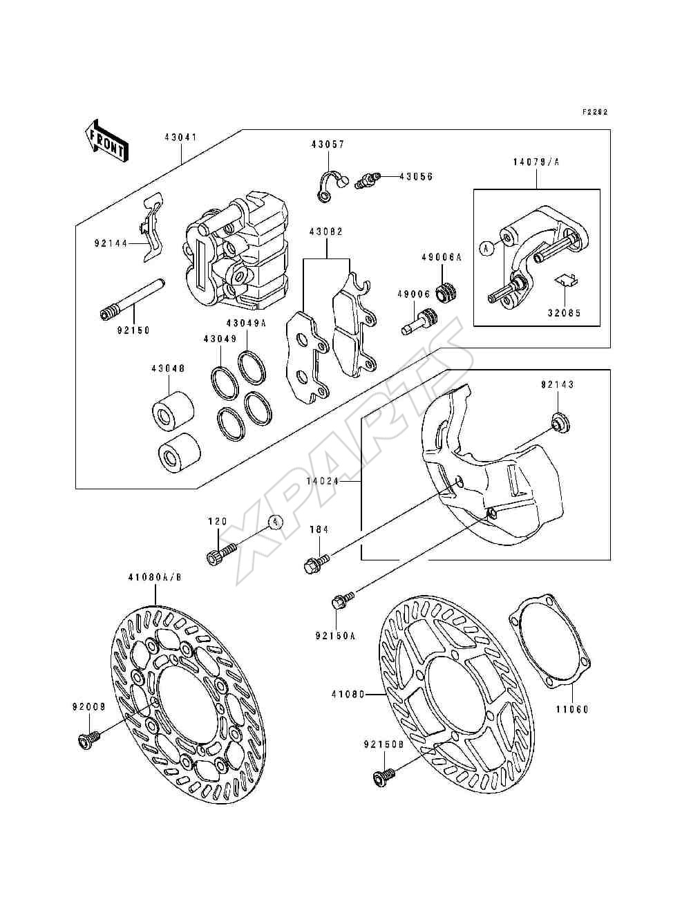 Billede til varegruppe Front Brake