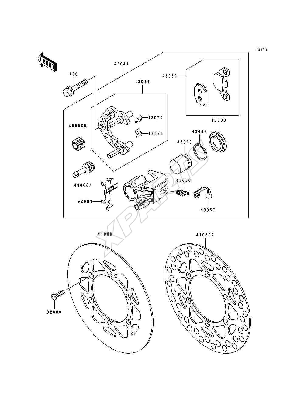 Billede til varegruppe Front Brake