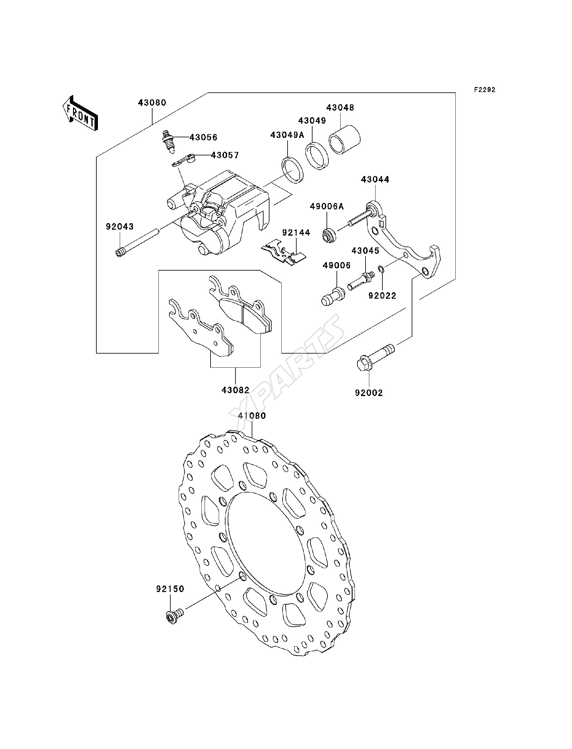 Billede til varegruppe Front Brake