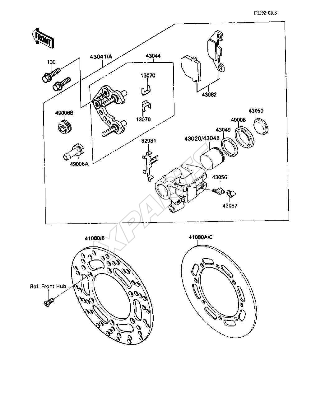 Billede til varegruppe Front Brake