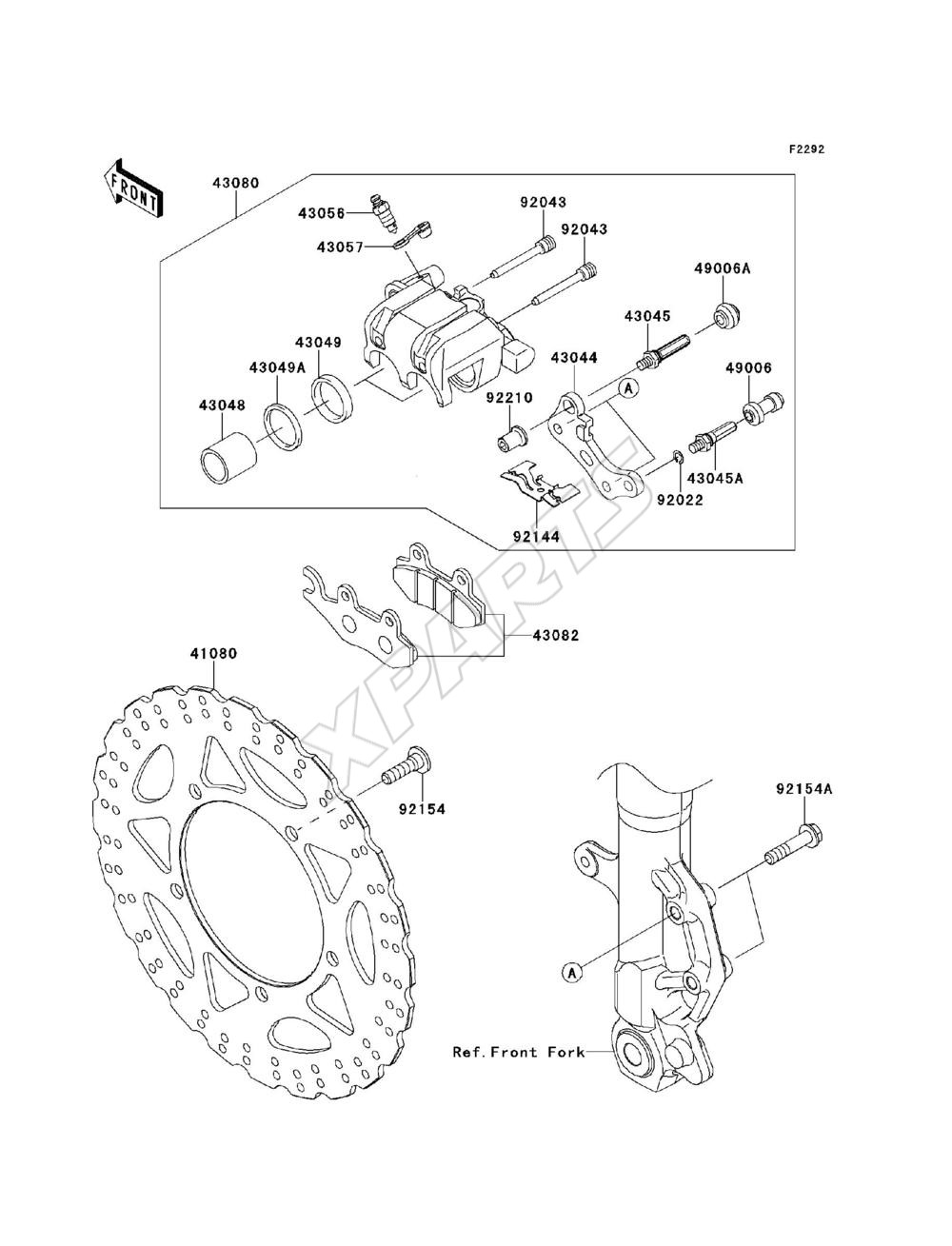 Billede til varegruppe Front Brake