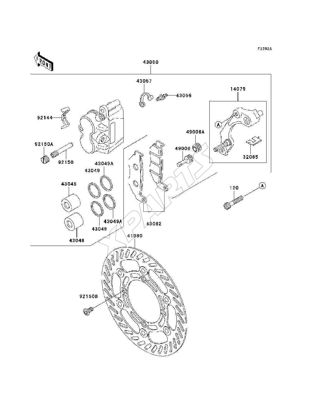Billede til varegruppe Front Brake(A11 / A12)