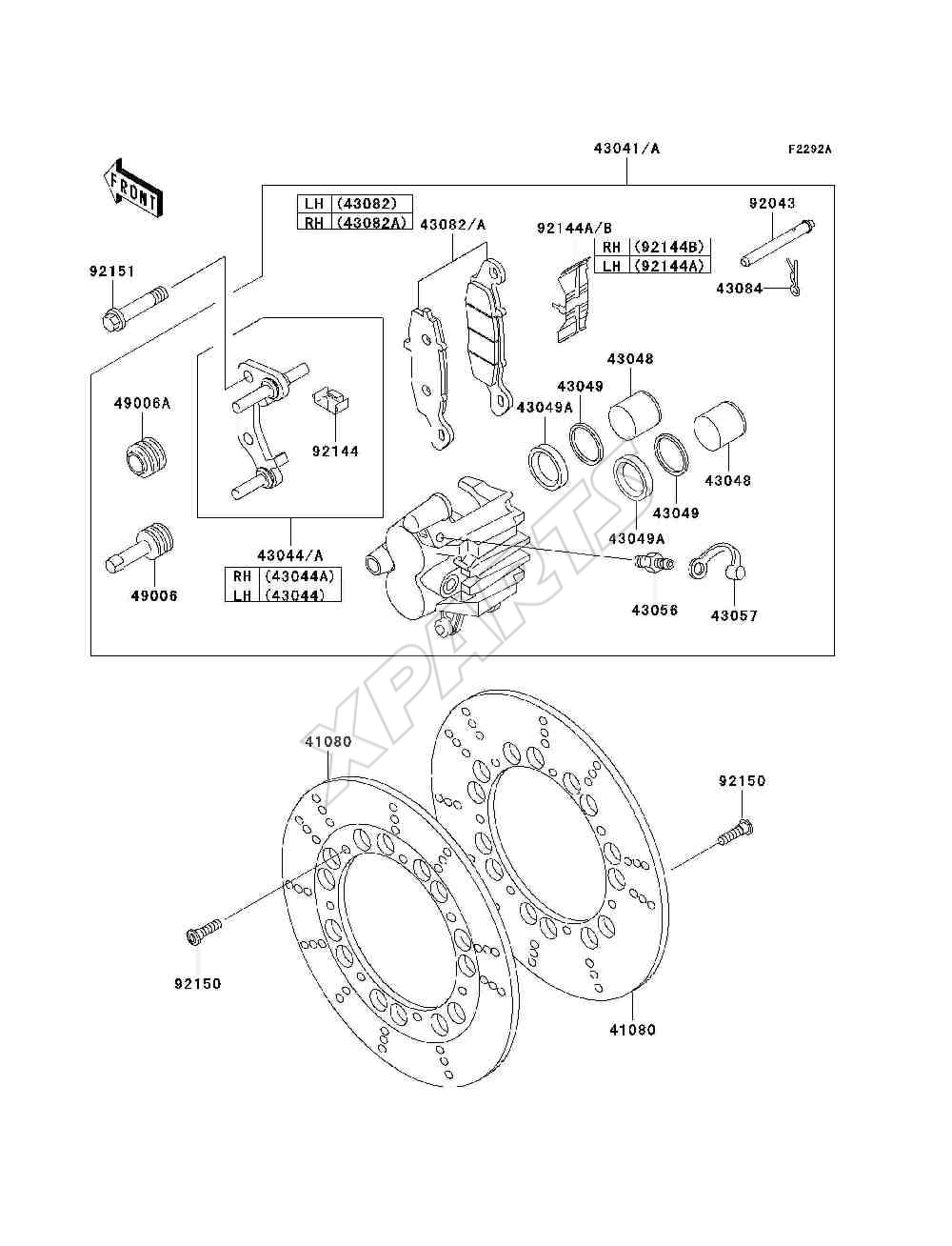 Billede til varegruppe Front Brake(P21 / P22)