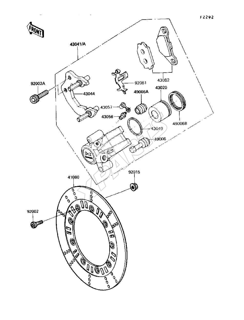 Billede til varegruppe Front Caliper