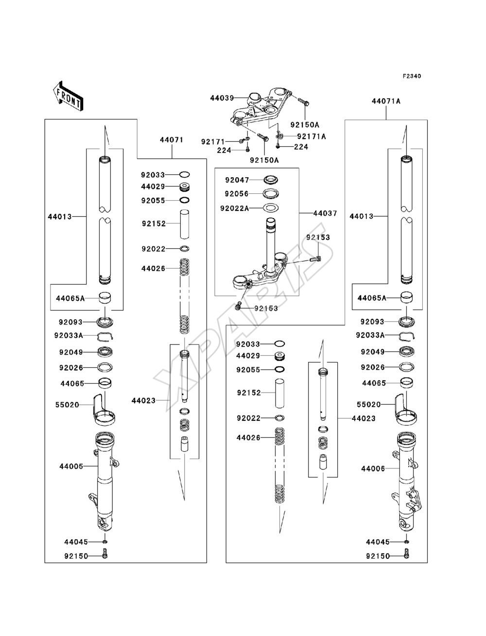 Billede til varegruppe Front Fork