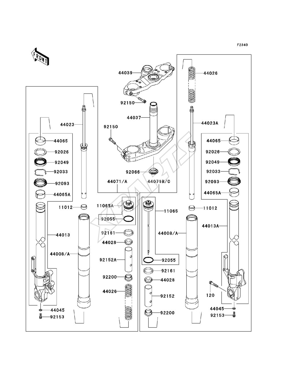 Billede til varegruppe Front Fork