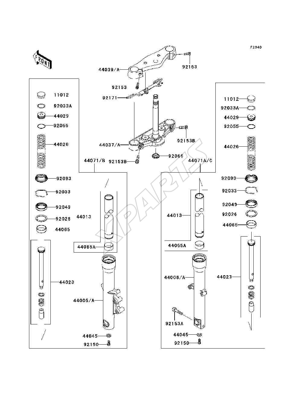 Billede til varegruppe Front Fork