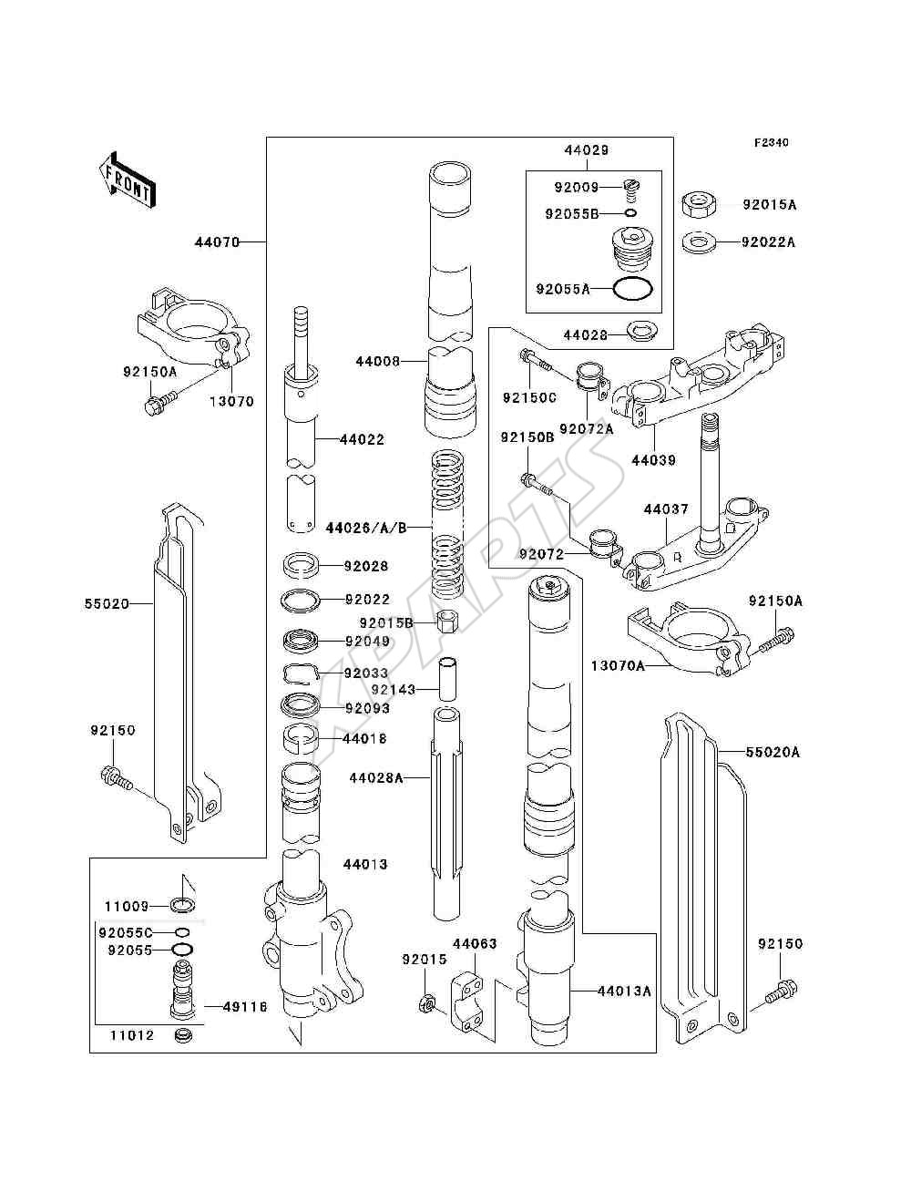 Billede til varegruppe Front Fork